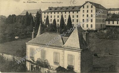 Carte postale ancienne Pensionnat Saint-Eugène — Aurillac (Cantal)