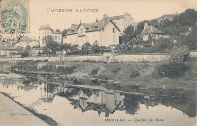 Carte postale ancienne L'Auvergne Illustrée — Aurillac (Cantal)