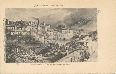Carte postale ancienne L'Auvergne d'autrefois — Aurillac (Cantal)