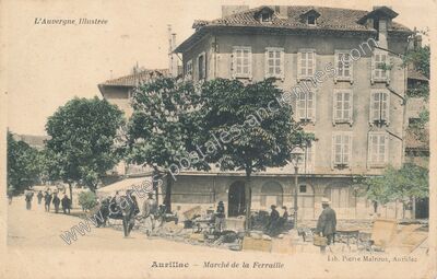 Carte postale ancienne Aurillac — Aurillac (Cantal)