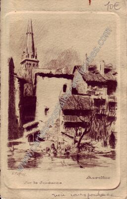 Carte postale ancienne Jam Da Joralanme — Aurillac (Cantal)
