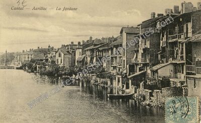 Carte postale ancienne La Jordane — Aurillac (Cantal)