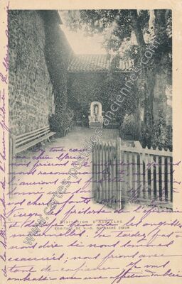 Carte postale ancienne Visitation de l'Ermitage de N.-D. du Sacré Cœur — Aurillac (Cantal)