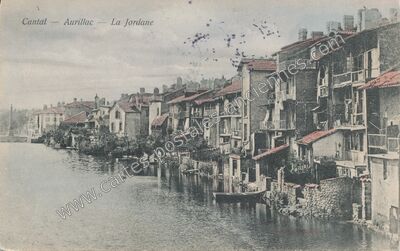Carte postale ancienne La Jordane — Aurillac (Cantal)