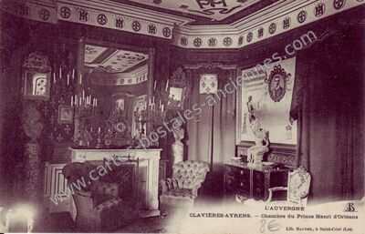 Carte postale ancienne Clavieres Ayrens — Ayrens (Cantal)