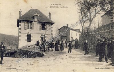 Carte postale ancienne Le Cantal — Boisset (Cantal)