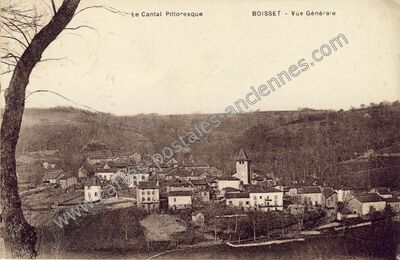 Carte postale ancienne Le Cantal Pittoresque — Boisset (Cantal)