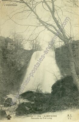 Carte postale ancienne Albepierre — Albepierre-Bredons (Cantal)