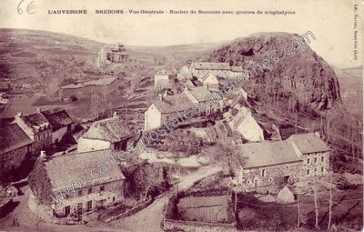 Carte postale ancienne Bredons — Albepierre-Bredons (Cantal)
