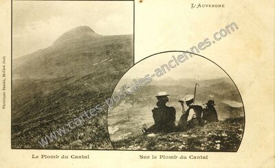 Carte postale ancienne L'Auvergne — Albepierre-Bredons (Cantal)