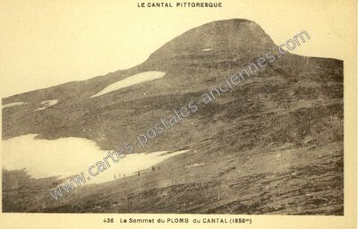 Carte postale ancienne Le Cantal Pittoresque — Albepierre-Bredons (Cantal)