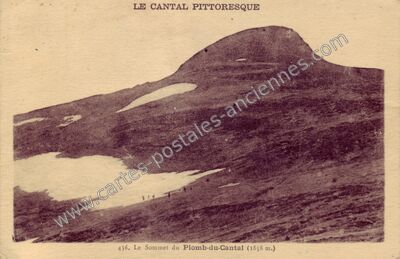 Carte postale ancienne Le Cantal Pittoresque — Albepierre-Bredons (Cantal)