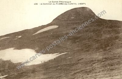 Carte postale ancienne Le Cantal Pittoresque — Albepierre-Bredons (Cantal)