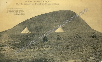 Carte postale ancienne Le Cantal Pittoresque — Albepierre-Bredons (Cantal)