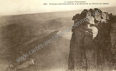 Carte postale ancienne Le Cantal Pittoresque — Albepierre-Bredons (Cantal)