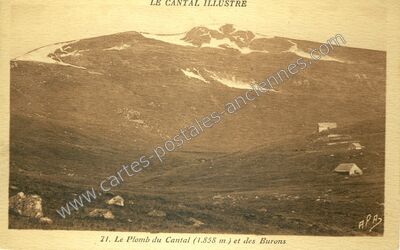 Carte postale ancienne Le Cantal Pittoresque — Albepierre-Bredons (Cantal)