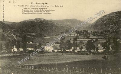 Carte postale ancienne La Bastide — Le Fau (Cantal)