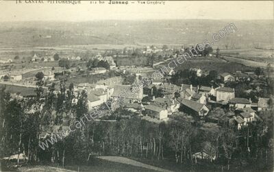 Carte postale ancienne Le Cantal Pittoresque — Jussac (Cantal)
