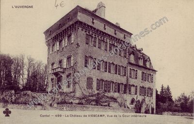 Carte postale ancienne Viescamp — Lacapelle-Viescamp (Cantal)