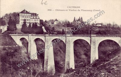 Carte postale ancienne Viescamp — Lacapelle-Viescamp (Cantal)