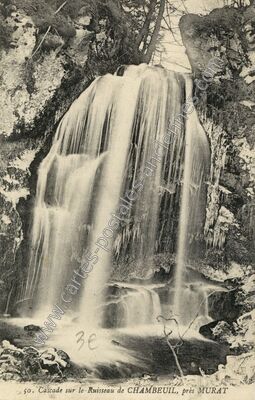 Carte postale ancienne Chambeuil — Laveissière (Cantal)