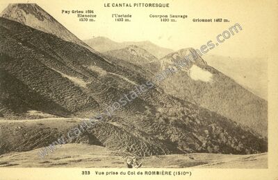 Carte postale ancienne Le Cantal Pittoresque — Mandailles-Saint-Julien (Cantal)