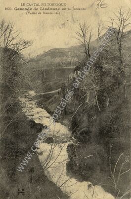 Carte postale ancienne Liadouze — Mandailles-Saint-Julien (Cantal)