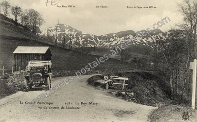 Carte postale ancienne Liadouze — Mandailles-Saint-Julien (Cantal)