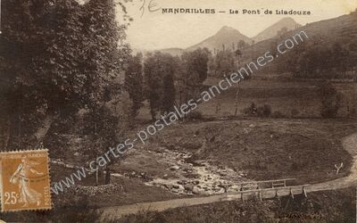 Carte postale ancienne Liadouze — Mandailles-Saint-Julien (Cantal)