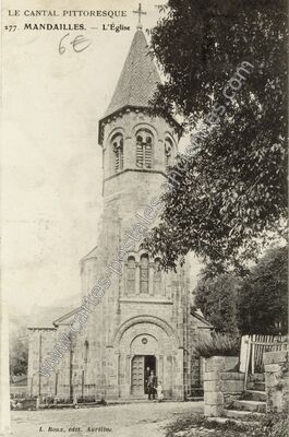 Carte postale ancienne Mandaille — Mandailles-Saint-Julien (Cantal)