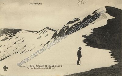 Carte postale ancienne Mandaille — Mandailles-Saint-Julien (Cantal)