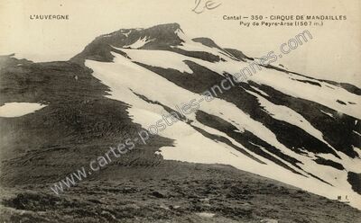 Carte postale ancienne Mandaille — Mandailles-Saint-Julien (Cantal)