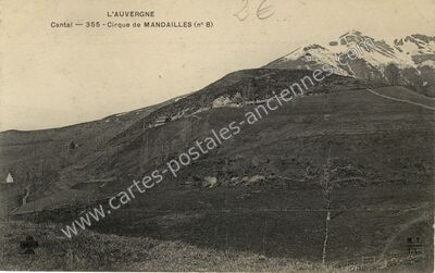 Carte postale ancienne Mandaille — Mandailles-Saint-Julien (Cantal)
