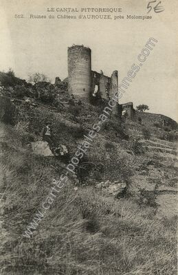 Carte postale ancienne Aurouze — Molompize (Cantal)