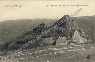 Carte postale ancienne Turlande — Paulhenc (Cantal)
