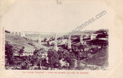 Carte postale ancienne Ribeyres — Pers (Cantal)