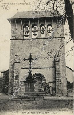 Carte postale ancienne L'Auvergne Pittoresque — Roannes-Saint-Mary (Cantal)