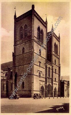 Carte postale ancienne St Flour — Saint-Flour (Cantal)