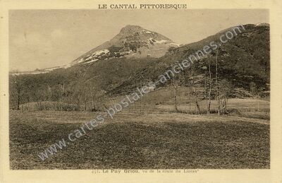 Carte postale ancienne Le Puy Griou — Saint-Jacques-des-Blats (Cantal)