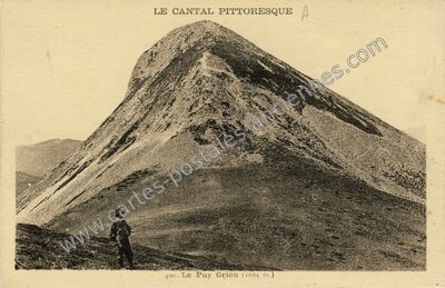 Carte postale ancienne Le Puy Griou — Saint-Jacques-des-Blats (Cantal)