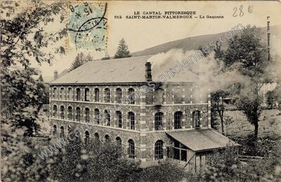 Carte postale ancienne Le Cantal pittoresque — La Ganterie — Saint-Martin-Valmeroux (Cantal)