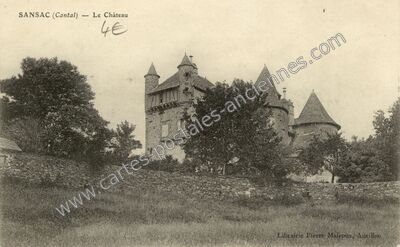 Carte postale ancienne Sansac — Sansac-de-Marmiesse (Cantal)