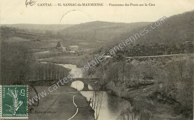 Carte postale ancienne Sansac de Marmiesse — Sansac-de-Marmiesse (Cantal)