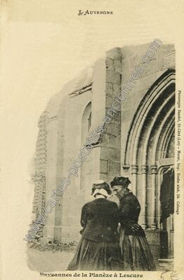 Carte postale ancienne Lescure — Valuéjols (Cantal)
