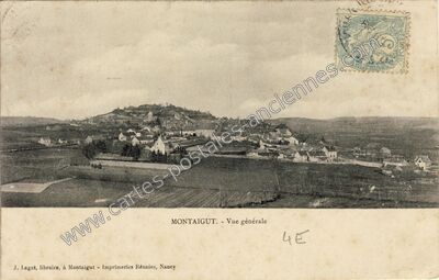 Carte postale ancienne Montaigut — Montaigut (Puy-de-Dôme)