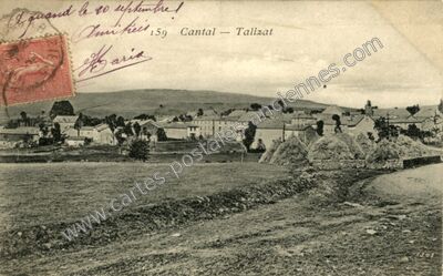 Carte postale ancienne Cantal - Talizat — Talizat (Cantal)