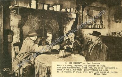 Carte postale ancienne Au Berry — Non Localisée (Cher)