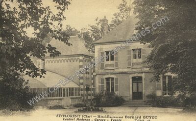 Carte postale ancienne St Florent — Bengy-sur-Craon (Cher)