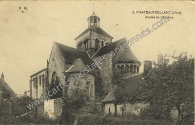 Carte postale ancienne Abside du Chapitre — Châteaumeillant (Cher)