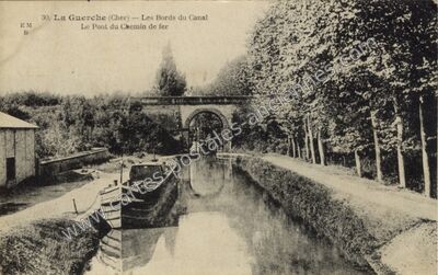 Carte postale ancienne La Guerche — La Guerche sur L (Cher)